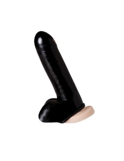 Rimba Latex Play Funda de Pene y Testiculos Color Negro 2