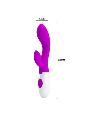 Vibrador Brighty Color Purpura