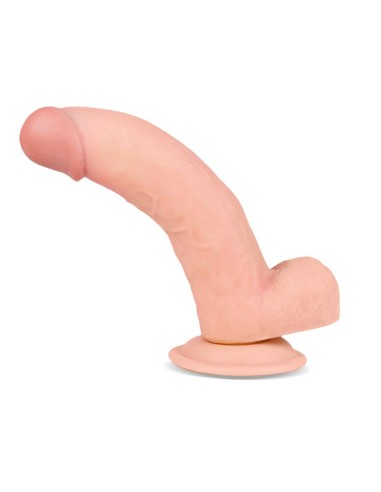 Slidy Dildo Realista Dual Layer Retractil y Orientable 8