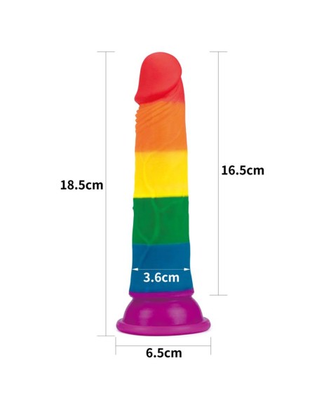 Dildo Prider 7 Silicona Liquida