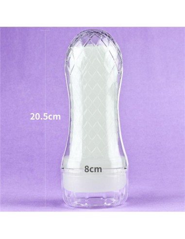 Masturbador Masculino Lumino Luz Azul