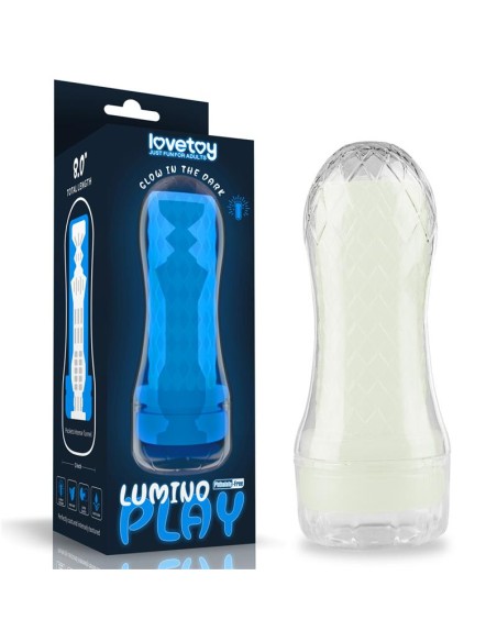 Masturbador Masculino Lumino Luz Azul