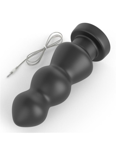 Plug Anal con Vibracion King Sized 78 Negro