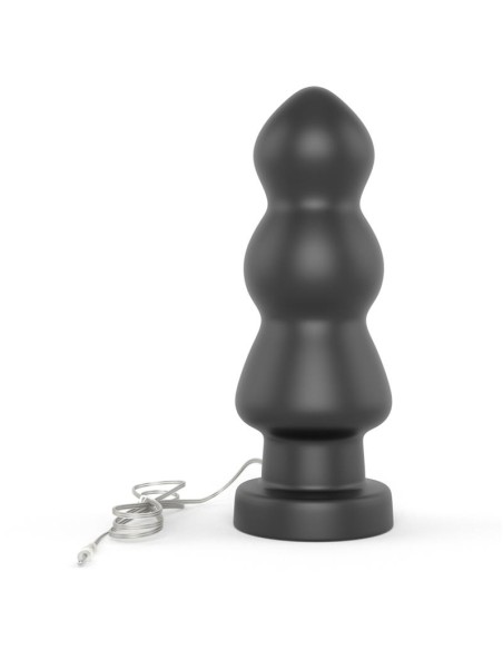 Plug Anal con Vibracion King Sized 78 Negro
