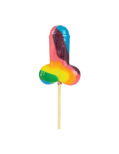 Piruleta Forma de Pene Multicolor