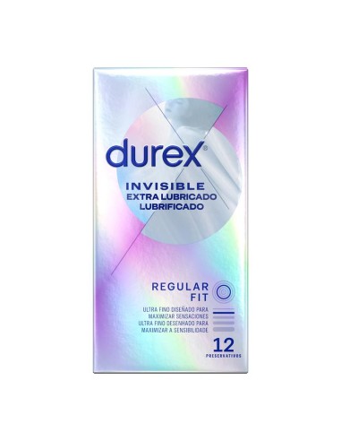 Preservativos Invisible Extra Lubricacion 12ud