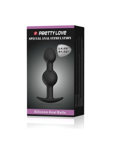 Plug Bolas Anales Silicona