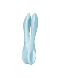 Vibrador Threesome 1 Light Azul 2