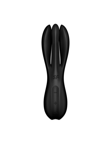 Vibrador Threesome 2 Negro