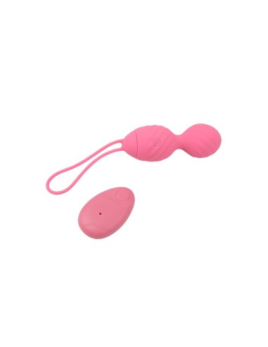 Huevo Vibrador Control Remoto Ridged USB Silicona 74