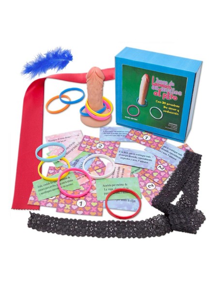 Juego de Lanzamiento de Anillas al Pito