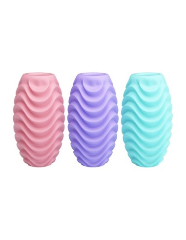 Pack 15 Huevos Masturbadores Doble Texturizado