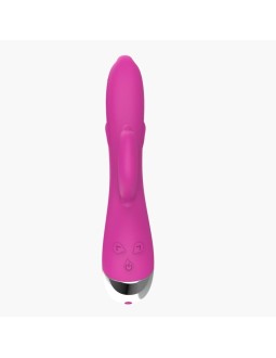 Vibrador Dolphin 6 Funciones USB Rosa 2