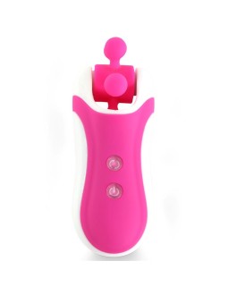 Clitella Estimulador Sexo Oral con Accesorios Rosa 2