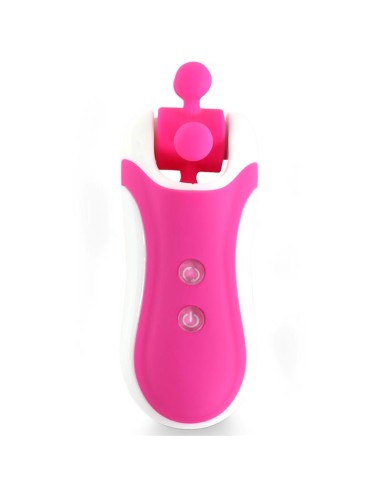 Clitella Estimulador Sexo Oral con Accesorios Rosa