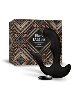 Jamba Vibrador Anal y Estimulador Punto G Negro