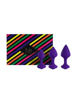 Bibi Set de 3 Plugs Anales Purpura 2