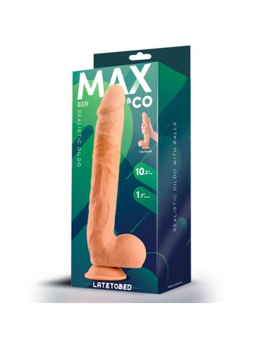Ben Dildo Realista con Testiculos 102 Natural