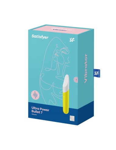 Ultra Power Bullet 7 Bala Vibradora Amarilla