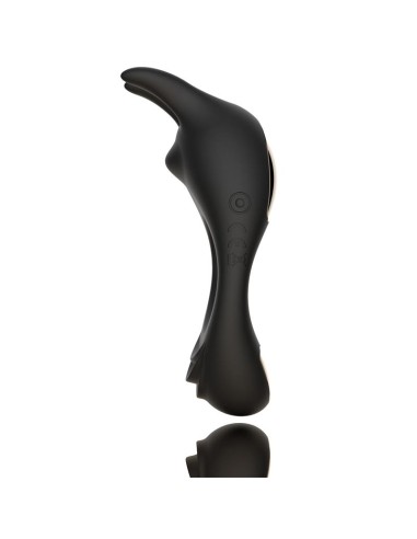 Zeus Anillo Vibrador para el Pene Doble