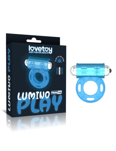 Lumino Play Anillo Vibrador Luz Azul
