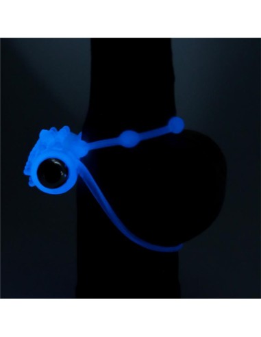 Lumino Play Anillo Vibrador Luz Azul