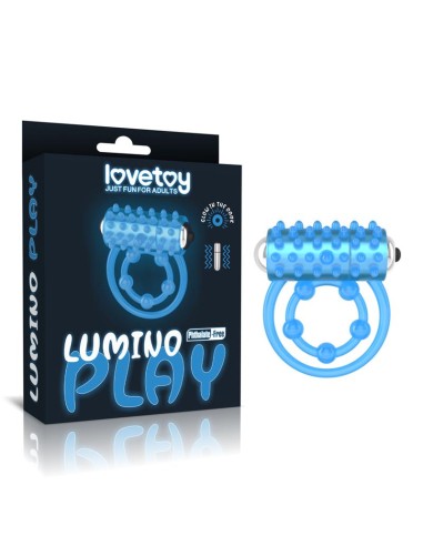 Lumino Play Anillo Vibrador Luz Azul