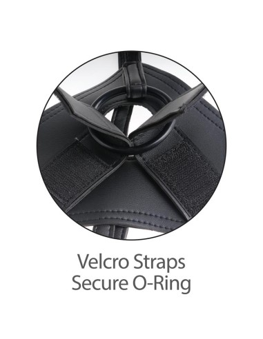 Arnes con Dildo Doble 7 Bronceado