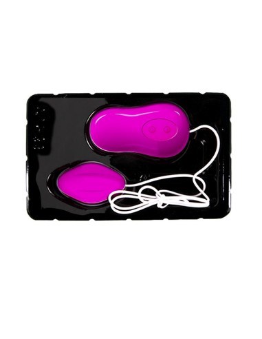 Huevo Vibrador Avery Color Rosa y Blanco