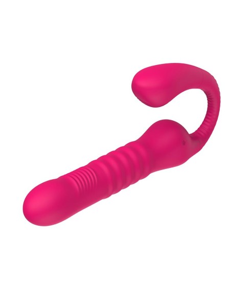 No TwentyThree Vibrador Doble con Pulsacion y Thrusting Flexible 180º