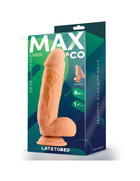 Creig Dildo Realista con Testiculos 85 Natural