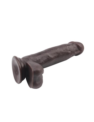 Dildo Dual Density Fashion Dude 178 x 4 cm Marron