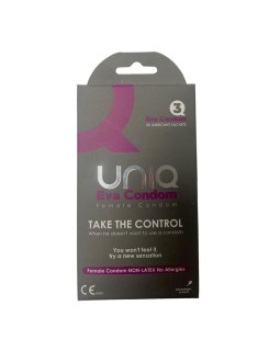 Eva Female Preservativos Femeninos sin Latex 3 Unidades