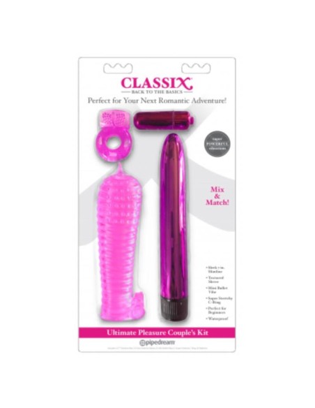 Kit para Parejas Ultimate Pleasure Rosa
