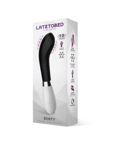Benty Vibrador Silicona Negro