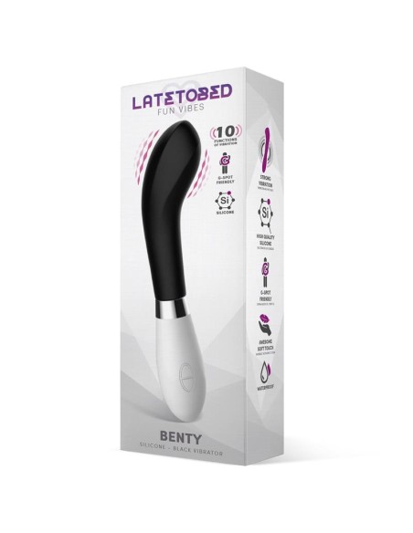 Benty Vibrador Silicona Negro