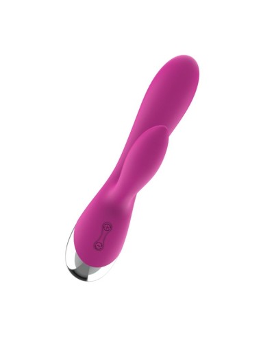 Vibrador 10 Funciones USB Rosa