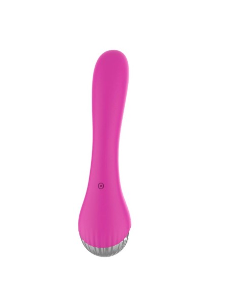 Vibrador 6 Funciones USB Rosa