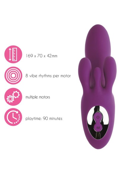 Trivibe G Spot Vibrador Triple Estimulacion