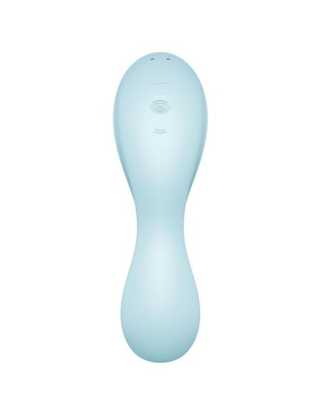 Curvy Trinity 5 con APP Satisfyer Connect Azul