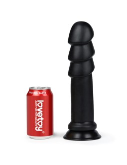 Dildo King Sized Anal Ripples 1125 Negro