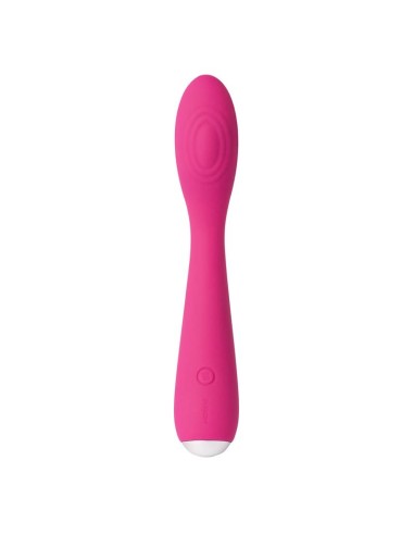 Iris Vibrador Punto G USB Silicona Rojo Ciruela