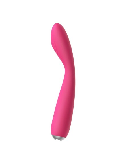 Iris Vibrador Punto G USB Silicona Rojo Ciruela