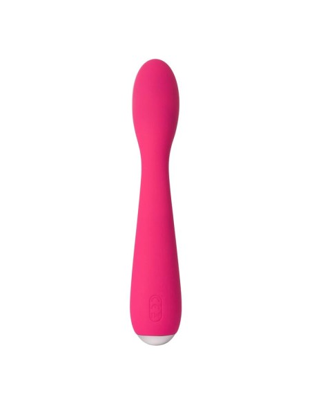 Iris Vibrador Punto G USB Silicona Rojo Ciruela