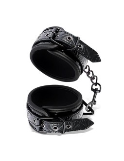 Esposas para Tobillo Ajustable Sapphire Cuero Vegano 2