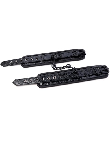 Esposas para Tobillo Ajustable Sapphire Cuero Vegano