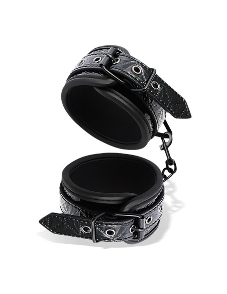 Esposas para Muneca Ajustable Sapphire Cuero Vegano