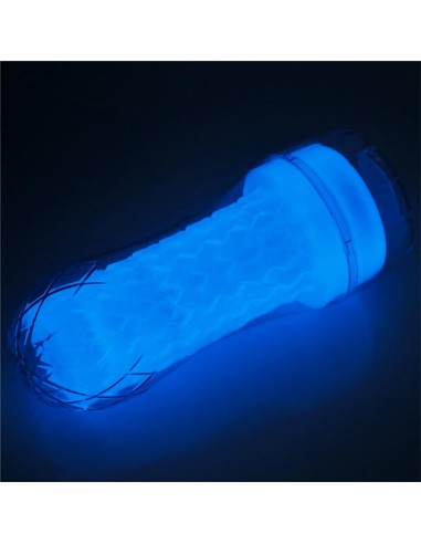 Masturbador Masculino Lumino Luz Azul