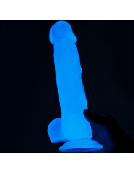 Dildo 85 Lumino Luz Azul