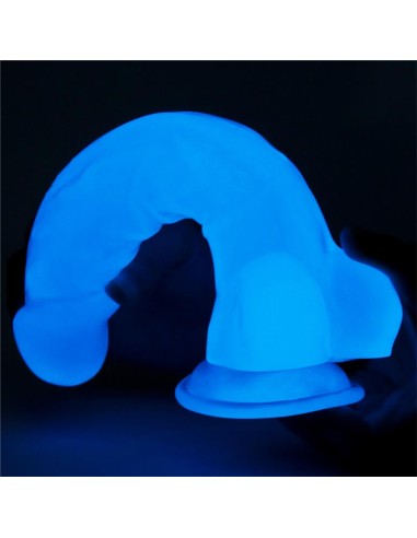 Dildo 85 Lumino Luz Azul